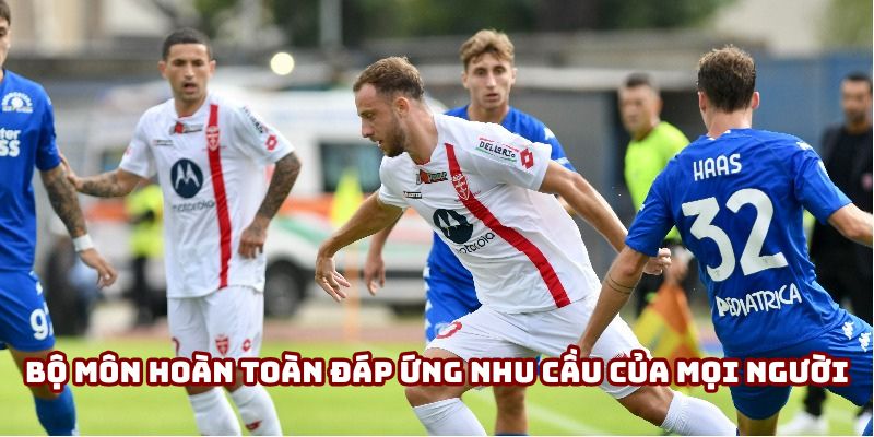 Bộ môn hoàn toàn đáp ứng nhu cầu của mọi người