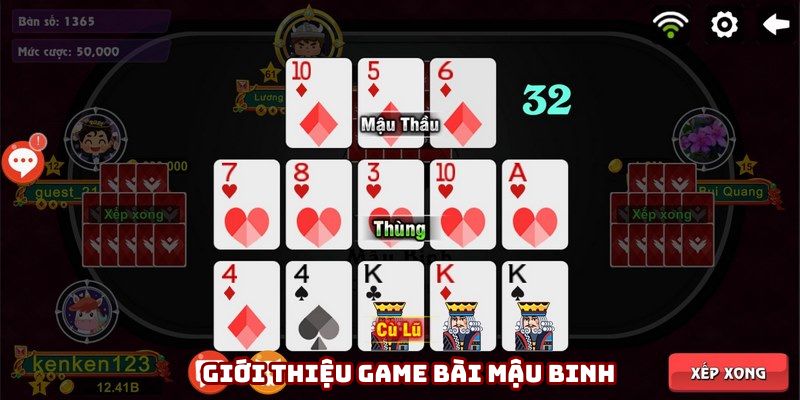 Giới thiệu newbie biết về Mậu Binh