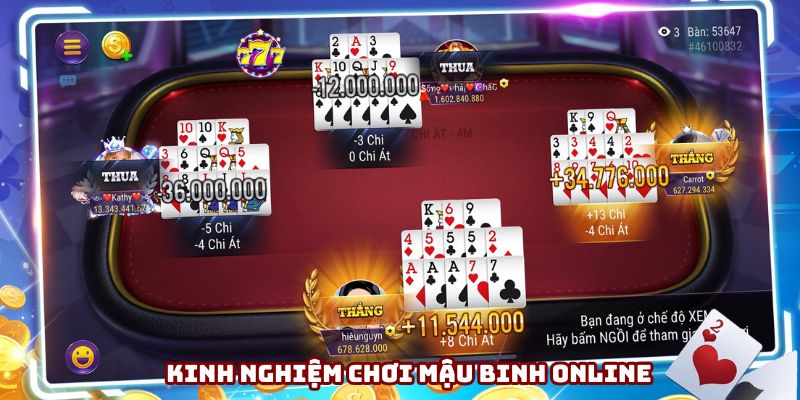 Kinh nghiệm trau dồi để thắng bài liên tục