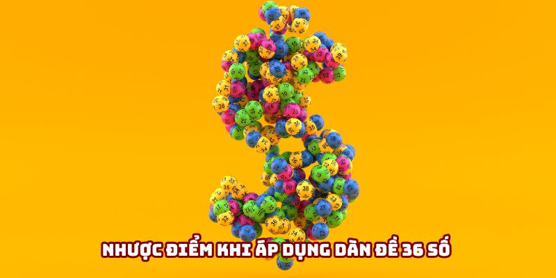 Nhược điểm khi chơi tổ hợp 36 số tại ALO789